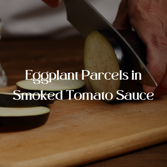 Eggplant Parcels in Smoked Tomato Sauce