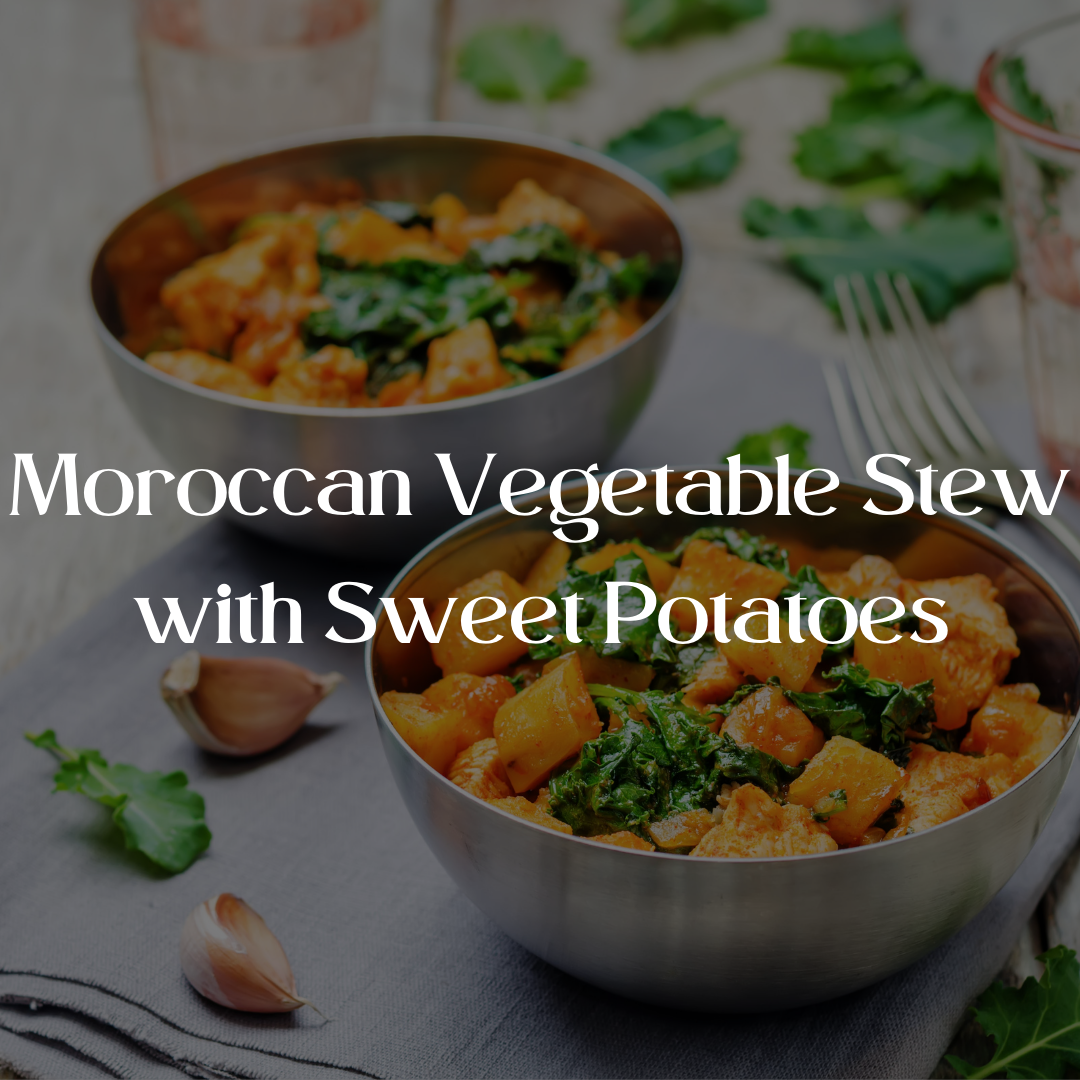 Moroccan Vegetable Stew with Sweet Potatoes